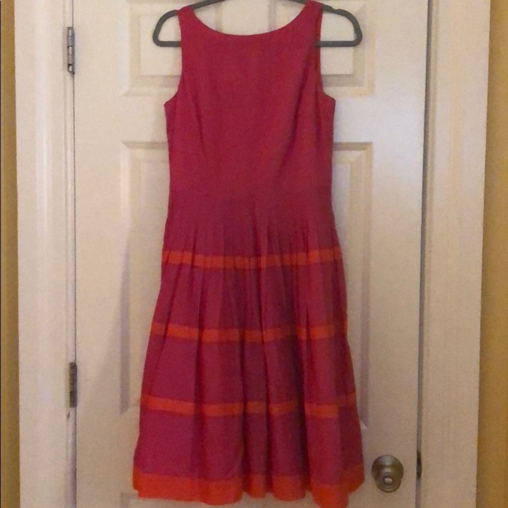 Pink and Orange Summer Dress